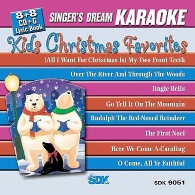 Kids Christmas Favorites - Karaoke Playbacks - SDK 9051 - CD+G - Schnäppchenausgabe