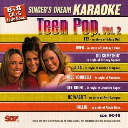 TEEN POP VOL. 2 - Karaoke Playbacks - SDK 9046 (Spar-Ausgabe)