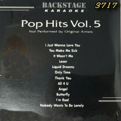 BACKSTAGE KARAOKE POP HITS VOL. 5 - Playbacks CD+G