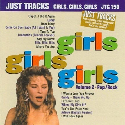 JTG150 – GIRLS GIRLS GIRLS VOL.2 - Karaoke Playbacks