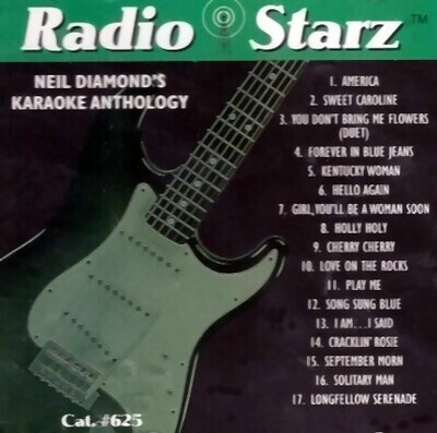 NEIL DIAMOND Karaoke Playbacks Anthology by Radio Starz