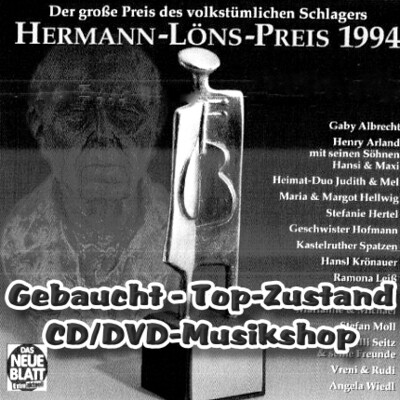 Der große Preis des volkstümlichen Schlagers - Hermann-Löns-Preis 1994 - CD-Gebraucht