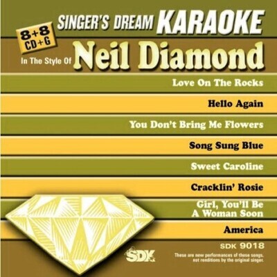 Best Of Neil Diamond - Karaoke Playbacks - SDK 9018 Best Of Neil Diamond - Karaoke Playbacks - SDK 9018