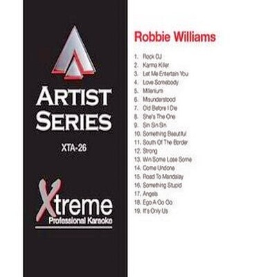 ROBBIE WILLIAMS - Karaoke Playbacks - xta26