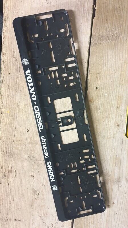VOLVO TRUCKS NUMBER PLATE SURROUND