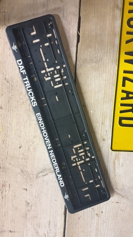 DAF TRUCKS UMBER PLATE SURROUND