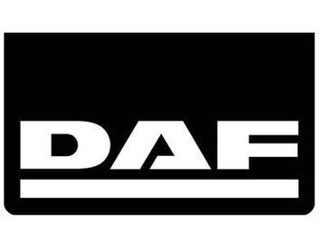 Daf rear mud flap 600 x 350mm