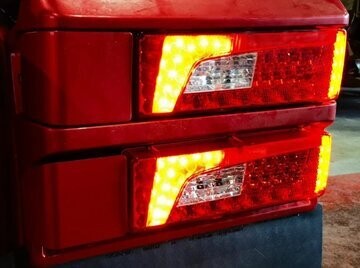 TW Rear light covers for Scania