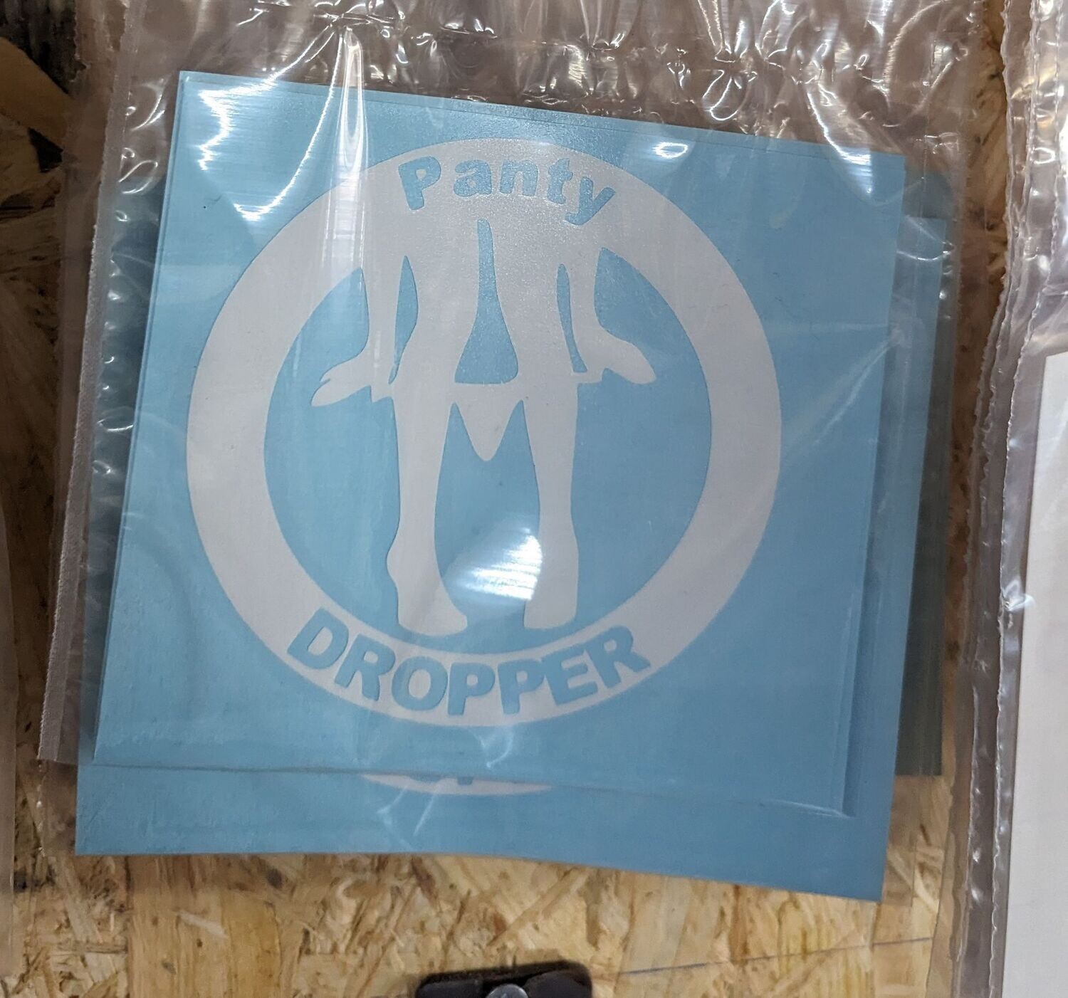 PANTY DROPPER STICKERS PAIR