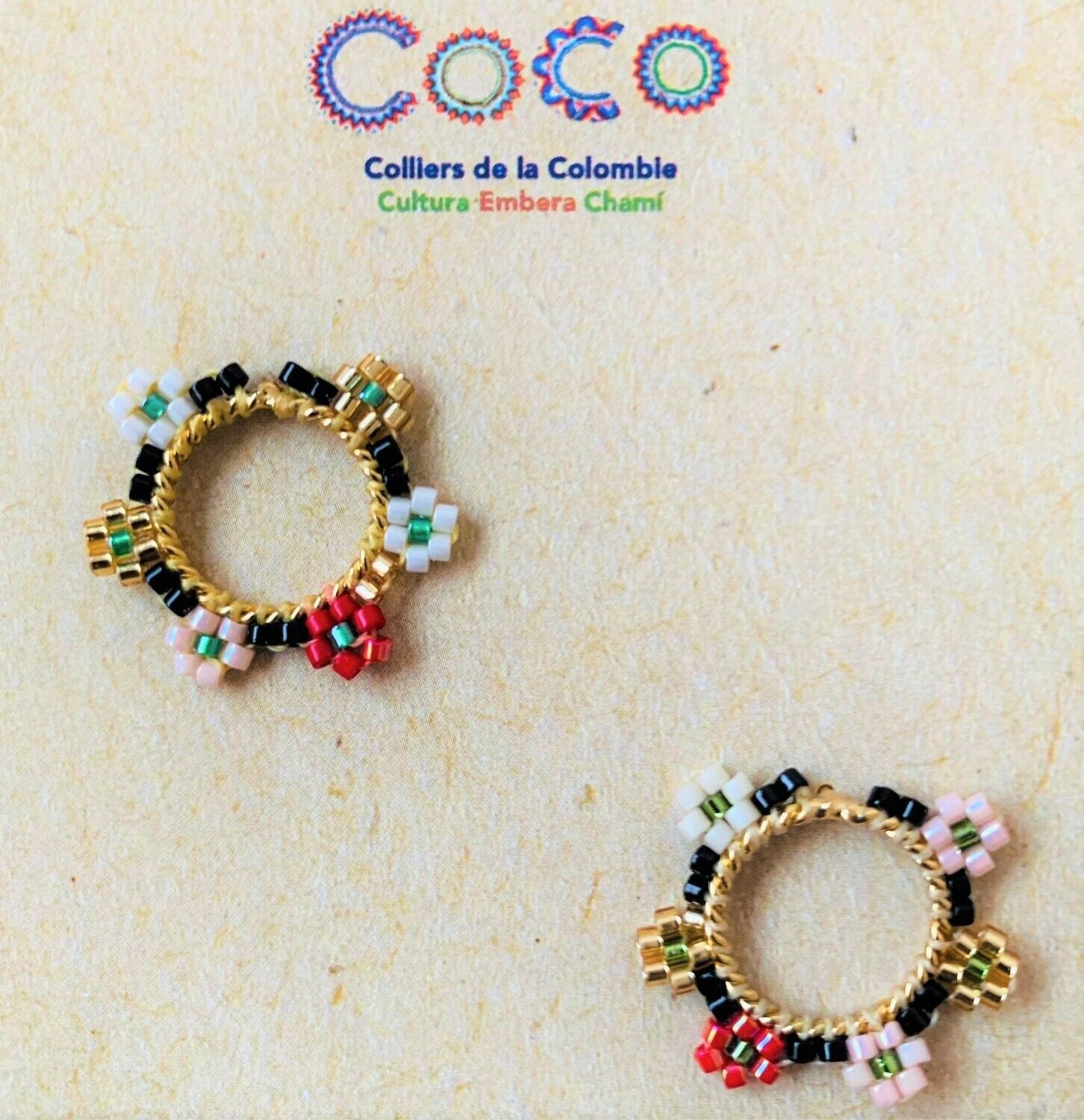 Boucles d'oreille Petites Fleurs