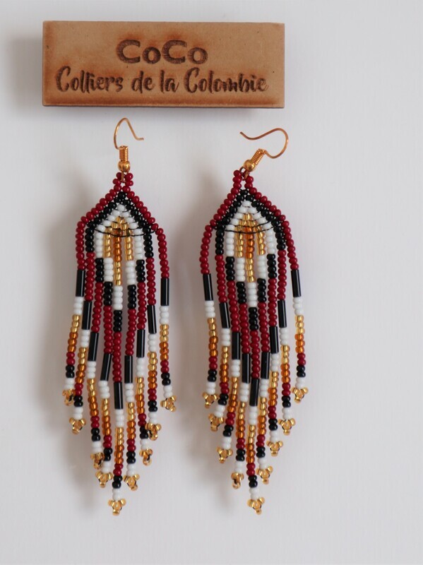 Boucles d'oreille de pluie