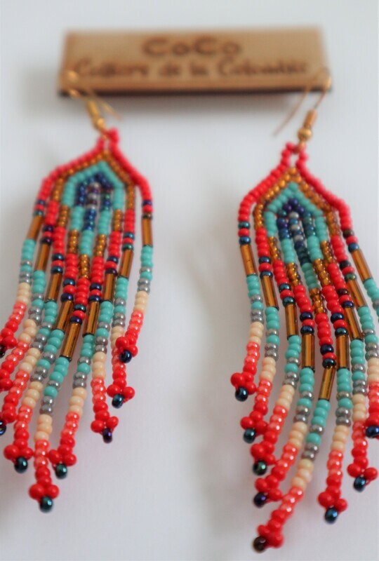 Boucles d'oreille de pluie