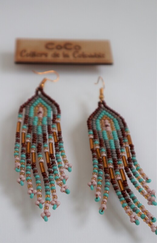 Boucles d'oreille de pluie