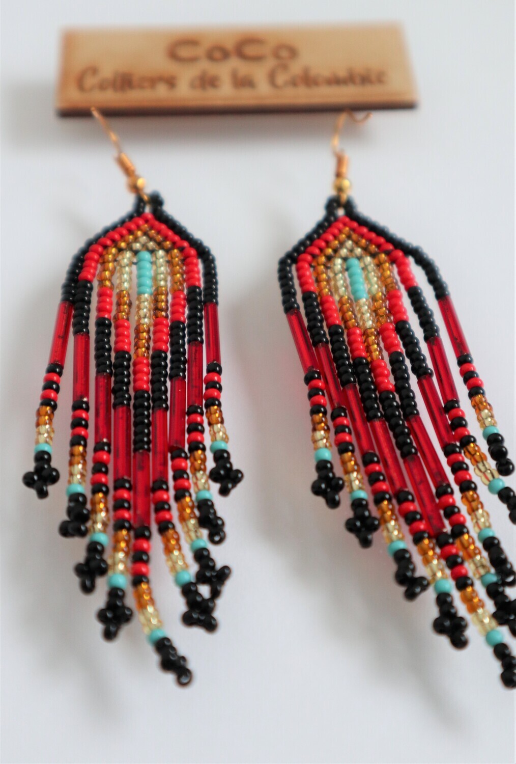 Boucles d'oreille de pluie
