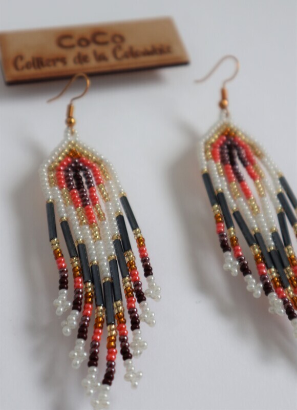 Boucles d'oreille de pluie