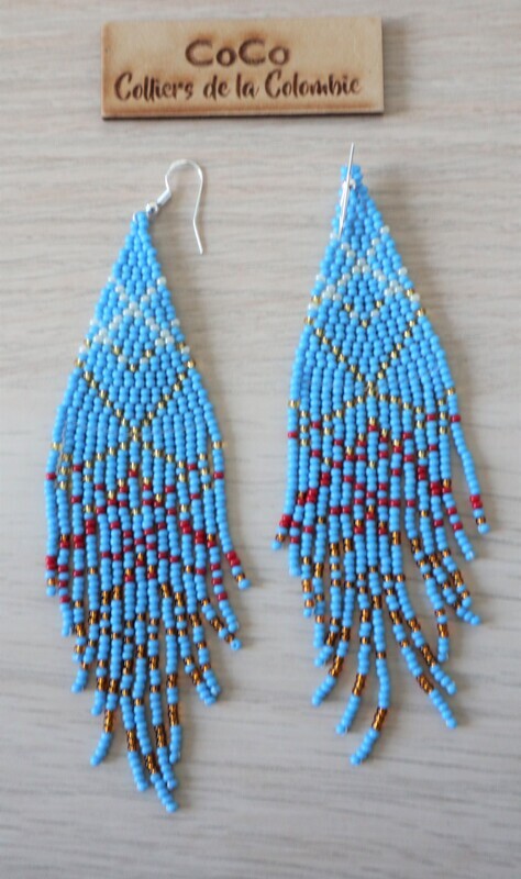 Maxi Boucles d'oreille de pluie