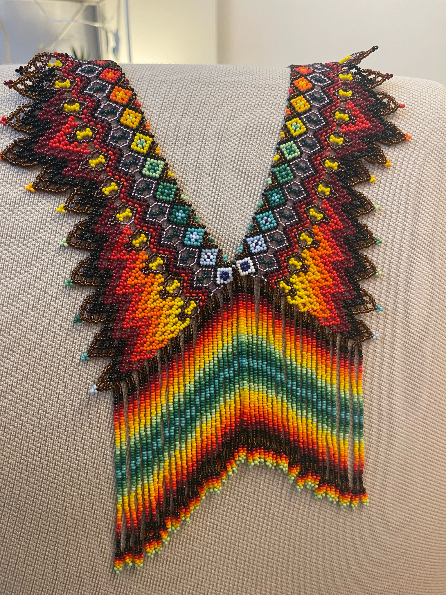 collier Embera Papillon
