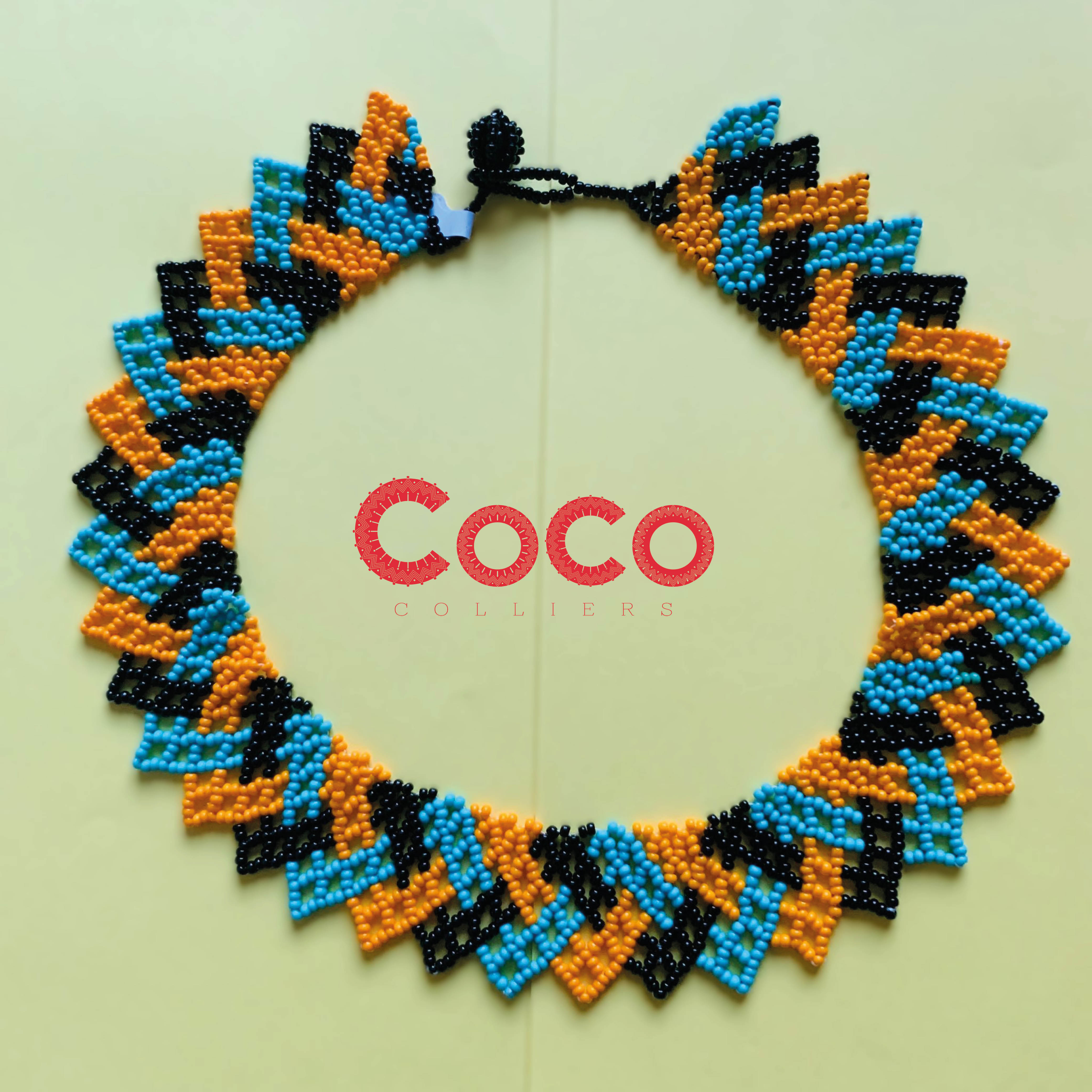 Collier couronne pics