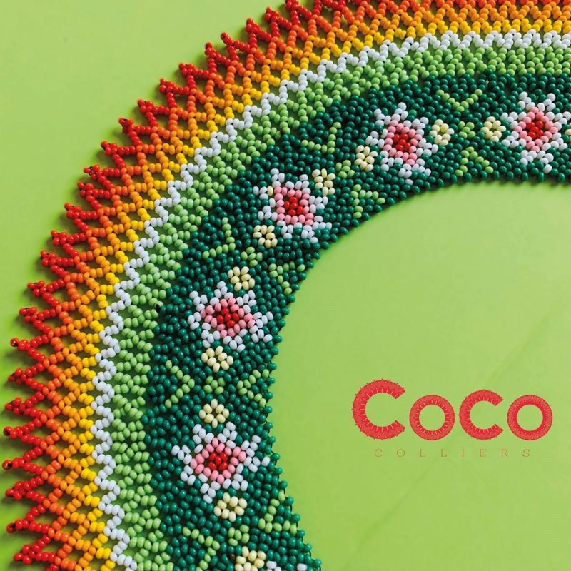 Collier couronne fleurs