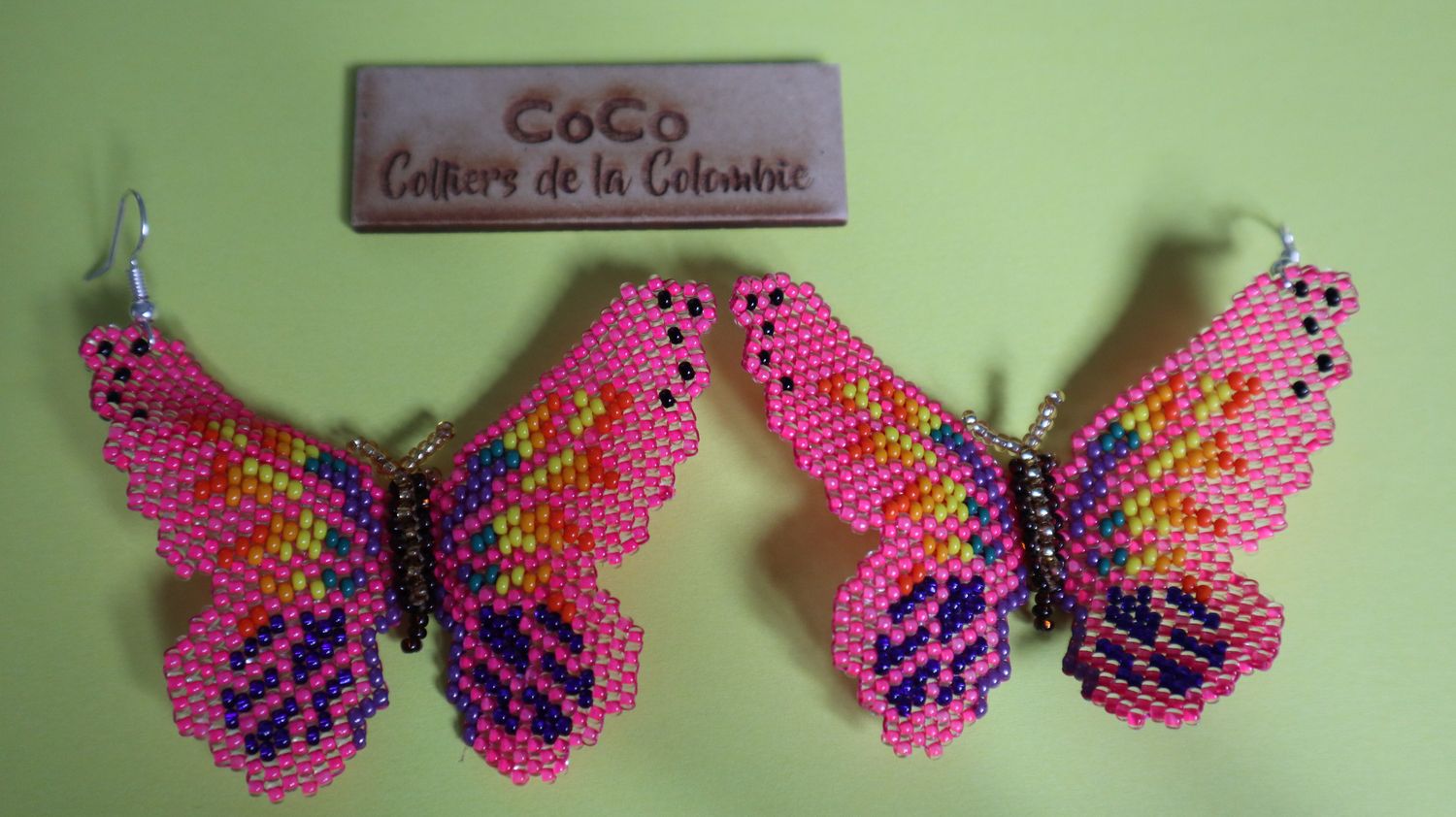 Boucles d'oreille Papillons Boucles d'oreille Papillons