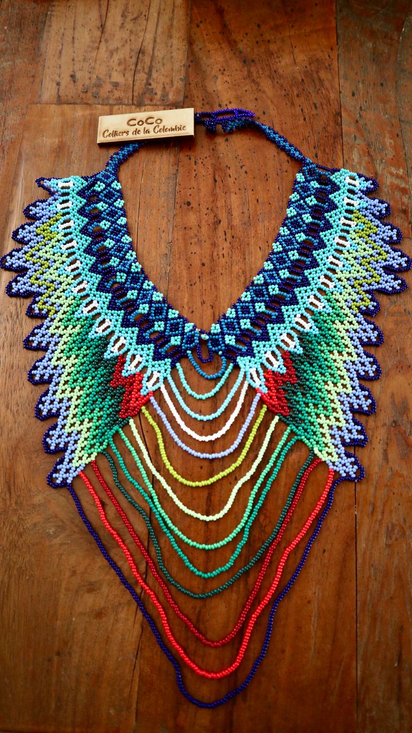 Maxi Collier Tissage double