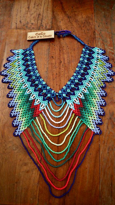 Maxi Collier Tissage double