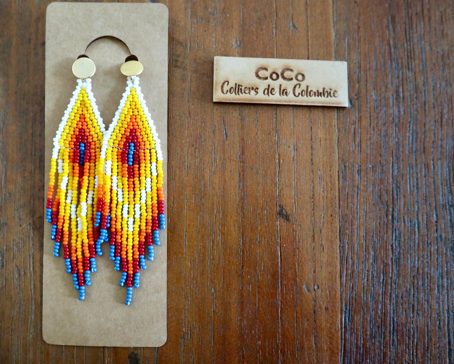 Boucles d’oreille de pluie
