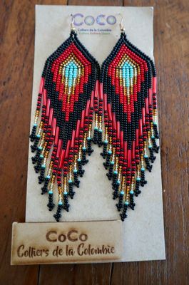 Maxi Boucles d’oreille de pluie