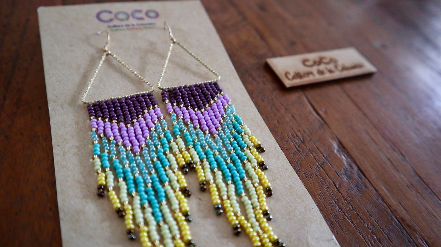 Maxi Boucles d’oreille de pluie