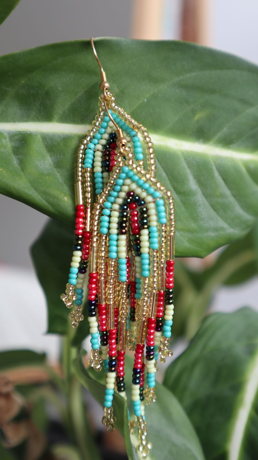 Boucles d'oreille pluie