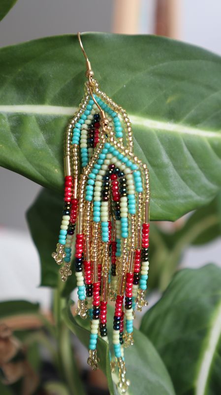 Boucles d'oreille pluie