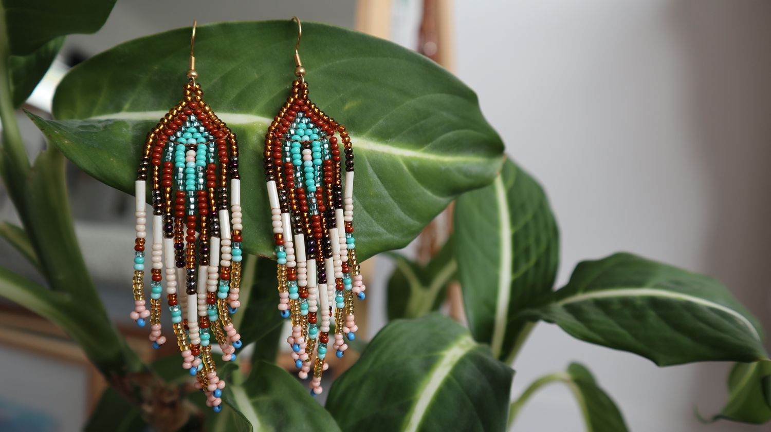 Boucles d'oreille pluie