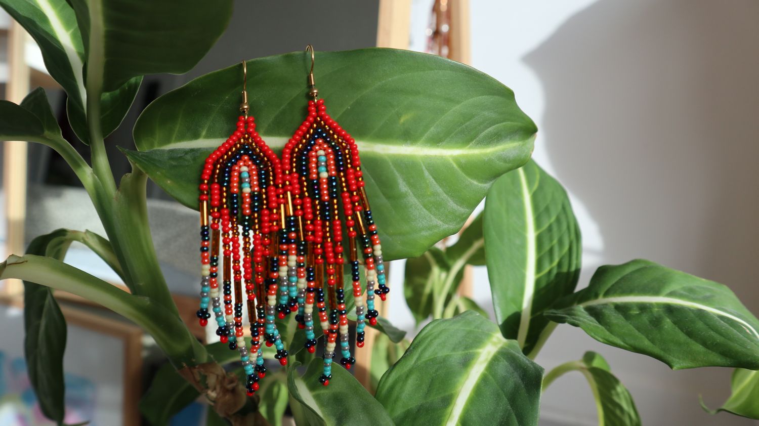 Boucles d'oreille pluie