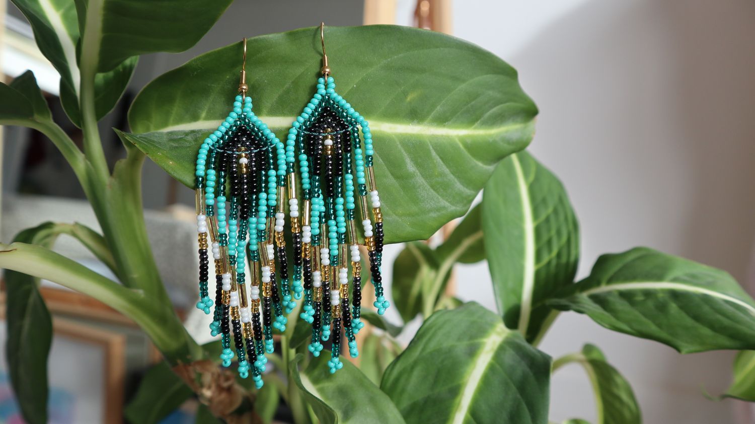 Boucles d'oreille pluie