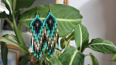 Boucles d'oreille pluie