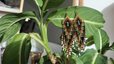 Boucles d'oreille pluie