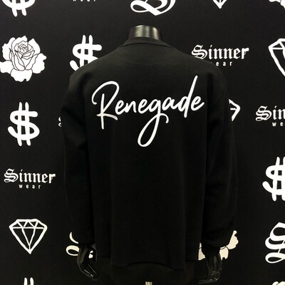 ORGANIC SWEATSHIRT Sinner- Black