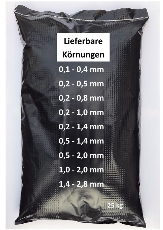 25 kg Kontrasil CU Kupfersilikatschlacke 25 kg Kontrasil CU Kupfersilikatschlacke