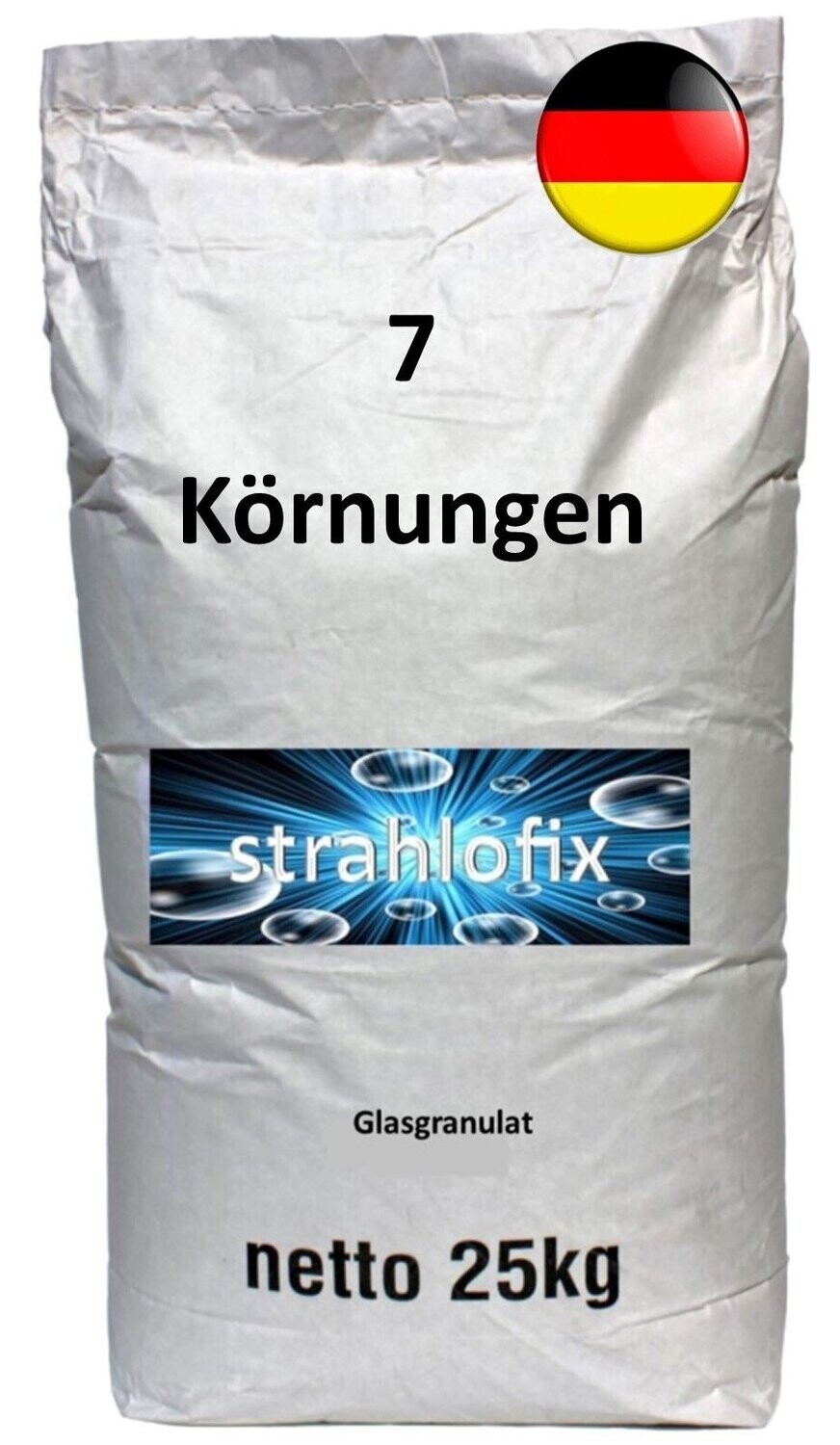25 kg Glasgranulate