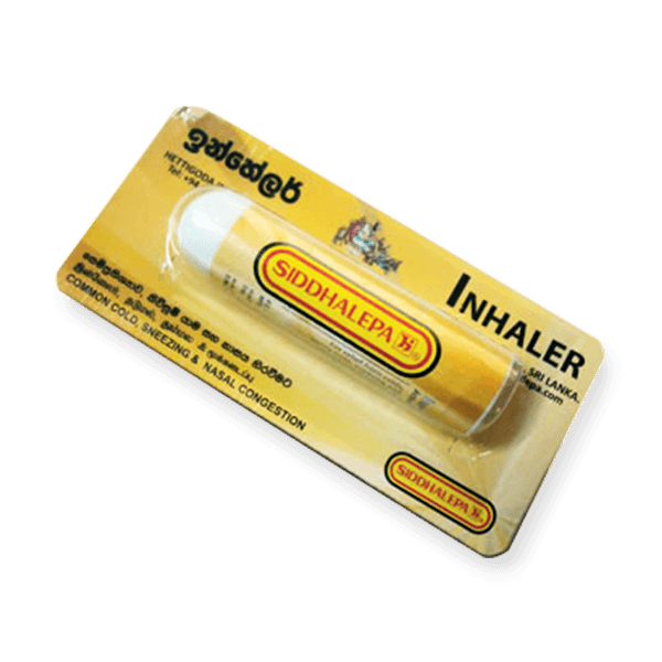 Siddhalepa Inhaler (Colds, runny nose, sneezing)