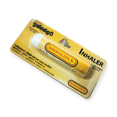 Siddhalepa Inhaler (Colds, runny nose, sneezing)