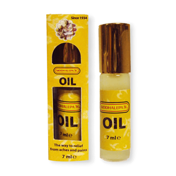 Siddhalepa Oil (Headaches, neck pains)