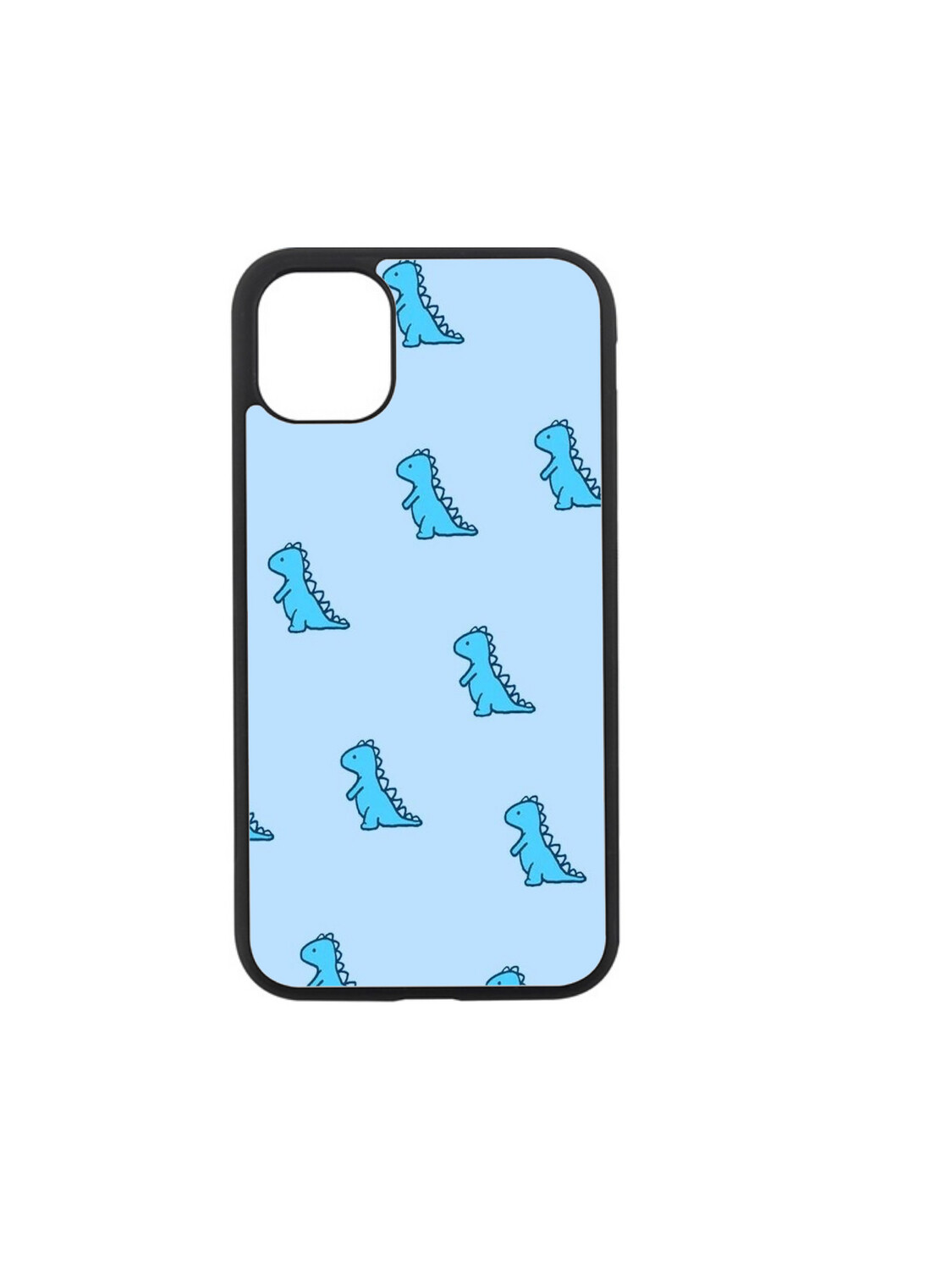 blue dino phone case