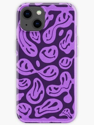 drippy smile phone case