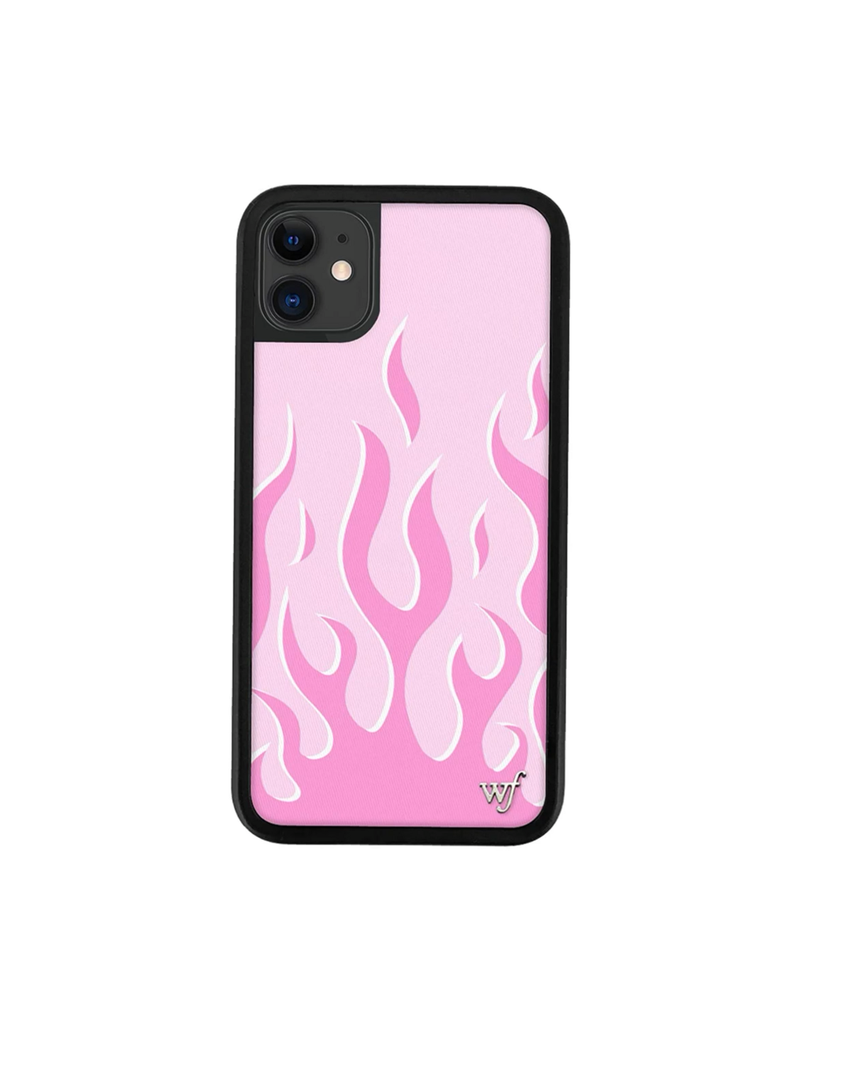 Pink flame phone case