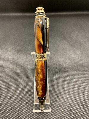 Pirate Twist Pen - 24k Gold and Golden Glimmer Midnight Glow