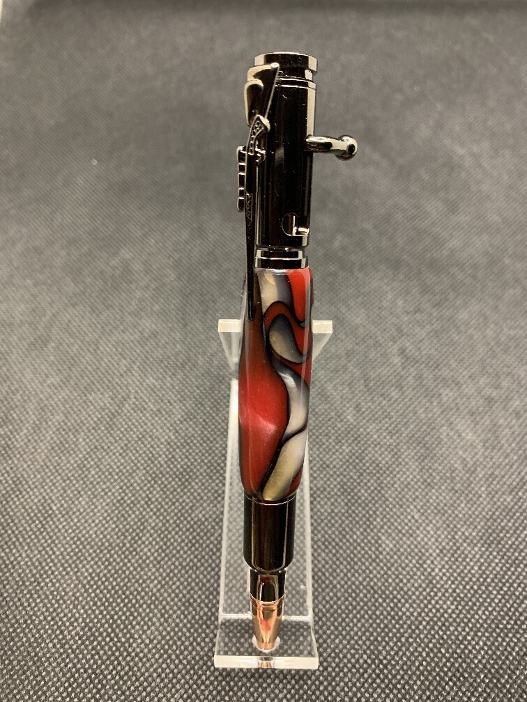 30 Caliber Bolt Action Pen in Gun Metal