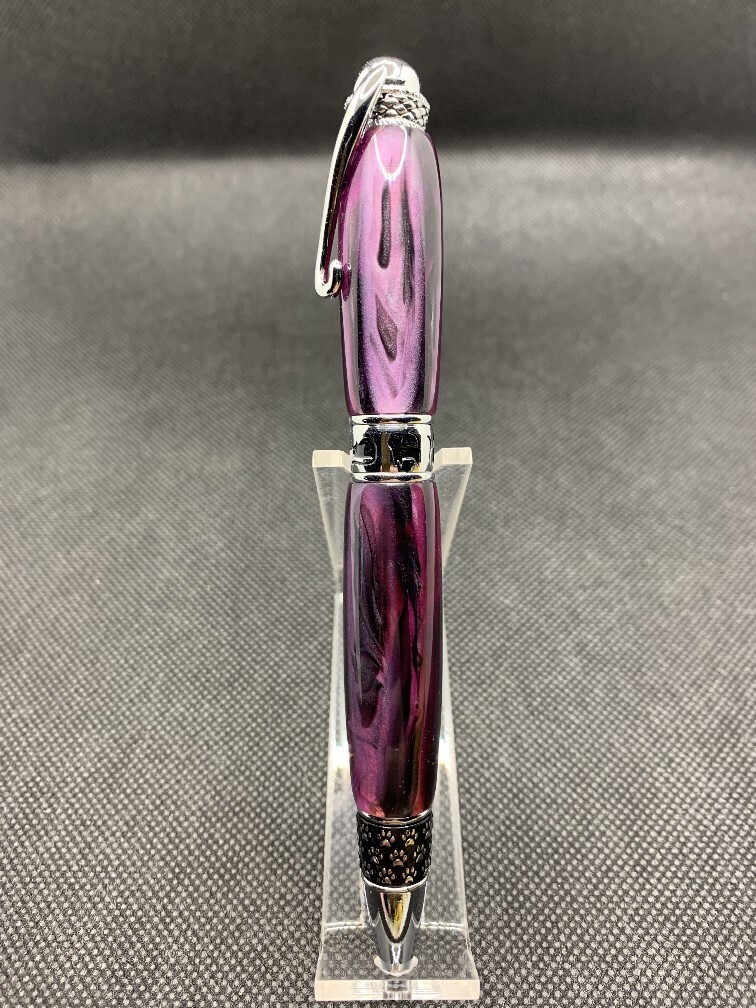 Cat Twist Pen - Chrome