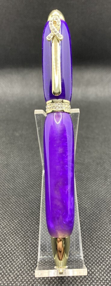 Pancreatic Cancer Awareness Pen - Gold