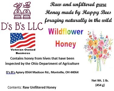 Honey - Wildflower 1 lb/454 g